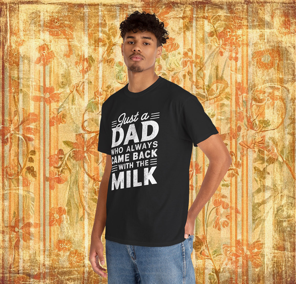 Just A Dad Who Always Came Back Shirt