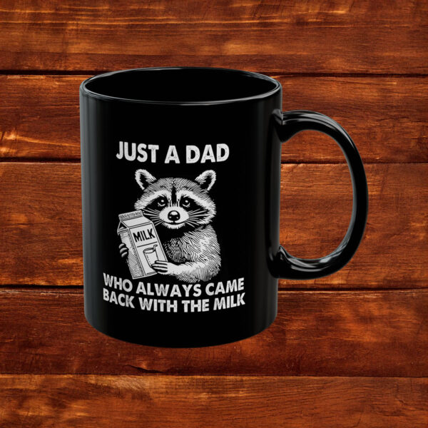 Just A Dad Who Always Came Back With The Milk Fathers Day Mug