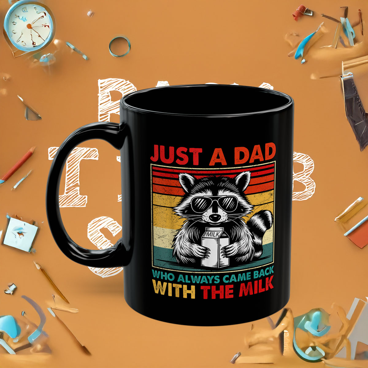 Just A Dad Who Always Came Back With The Milk Mug